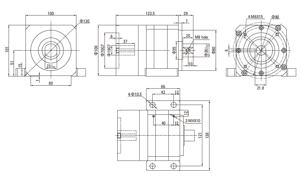 SAGV Series drawing