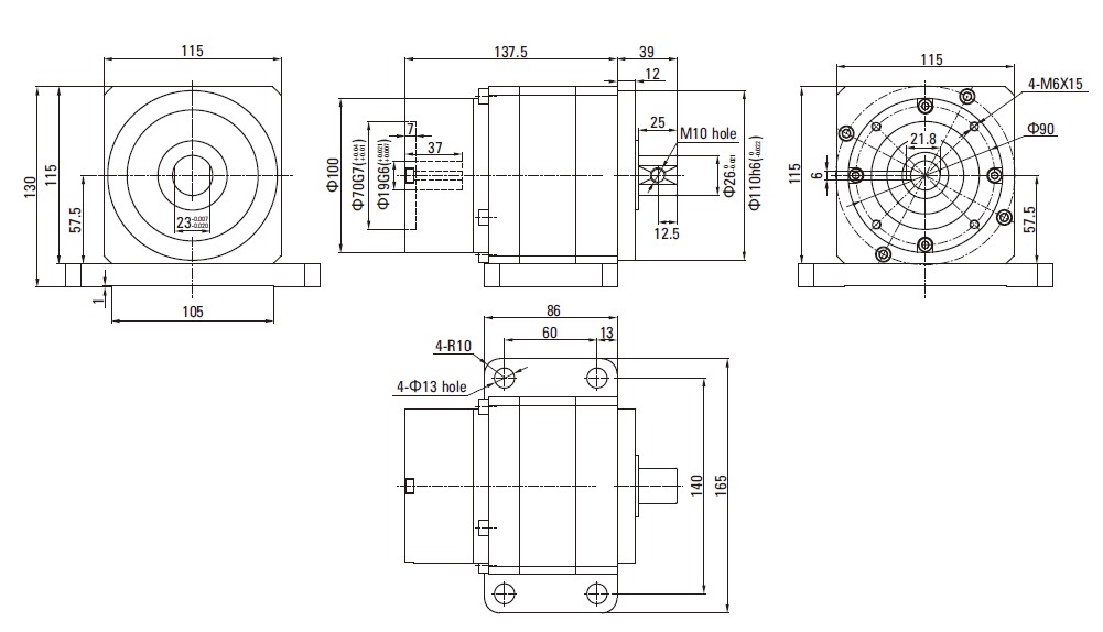 SAGV Series drawing