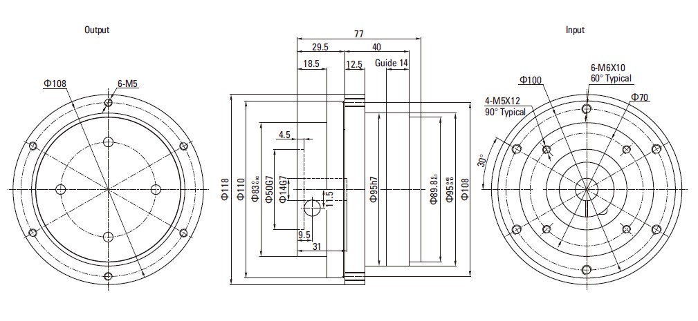 SAGV Series drawing
